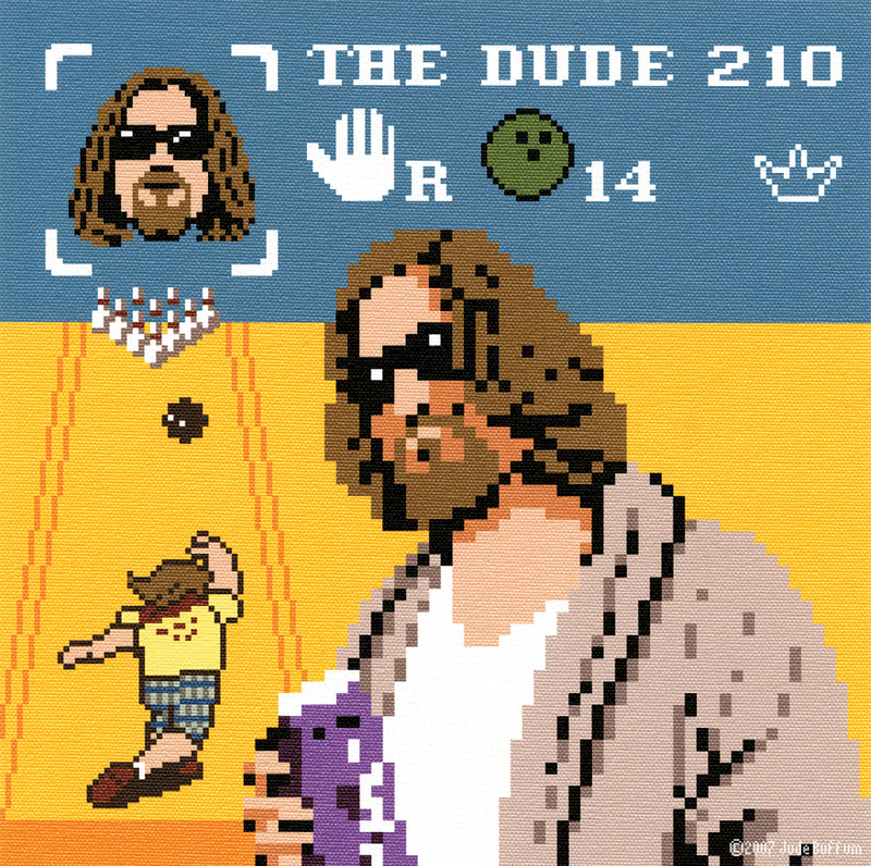 Illustration for article titled A Pixelated Big Lebowski Game Would Have You Play As 'The Dude' And It Would Be Awesome
